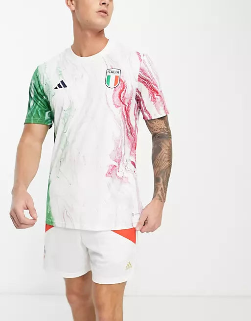 Uniforme Depostivo| T-Shirt Adidas Italia Pre-Match