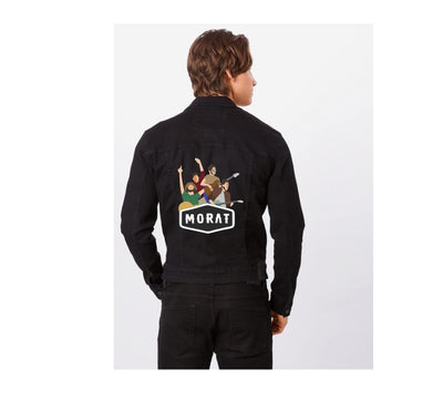 Chaqueta de lona  | Negro | Morat| Hombre