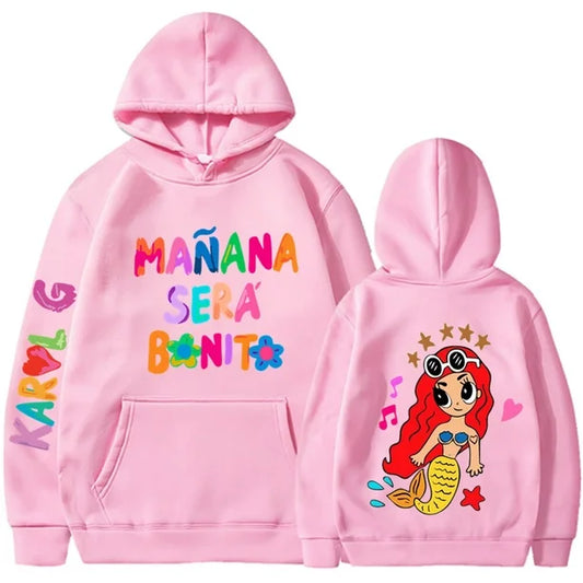 Sudadera Carol G | Rosado | Mañana Será Bonito