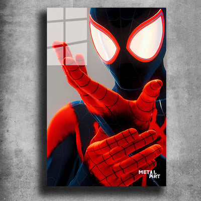 Cuadro Metálico Personalizable | Miles Morales | Spider-Verse