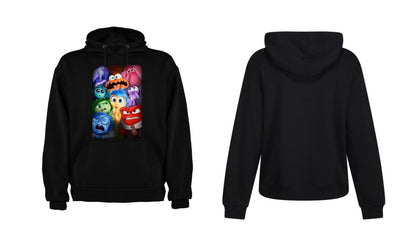 Sudadera INTENSAMENTE|  Negro| Animado