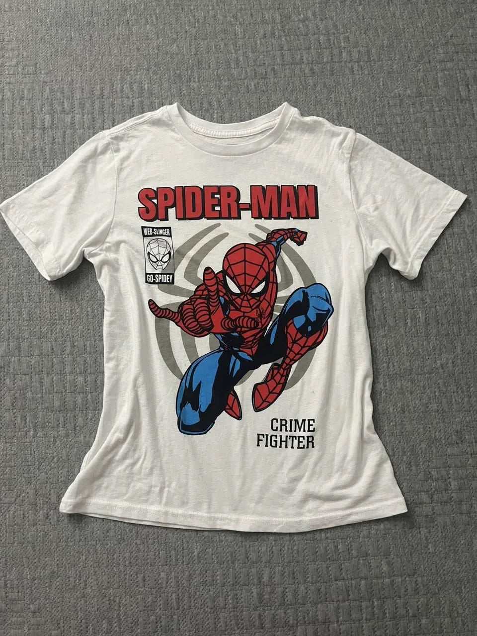 Playera | beige o negra | Hombre araña | spider man | Comics | Crime Fighter