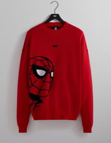 Sudadera | Cuello redondo | Rojo | hombre araña| Spider man | Convinacion perfecto