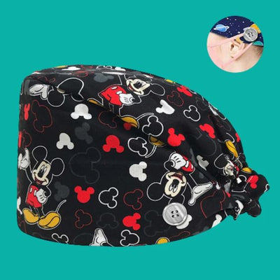 Gorro Quirurgico  |  Disney Black Mickey