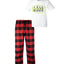 Pijama de Morat | Rojo | cuadros | Manga Corta | Logo