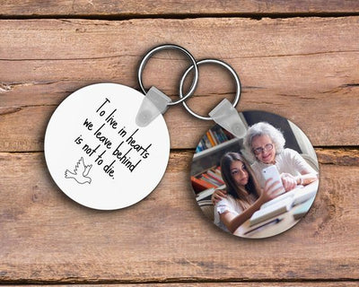 Llavero Personalizado | vivir en los corazones