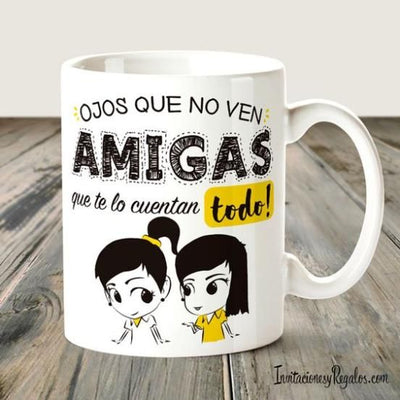 Taza Personalizada   |  Día  de la amistad