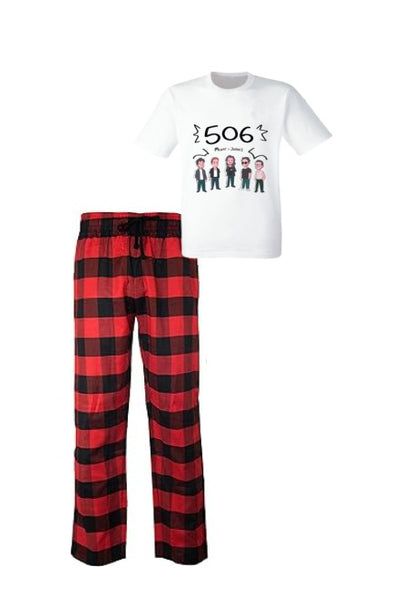 Pijama de Morat | Rojo | cuadros | Manga Corta |  506)