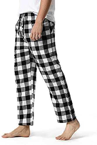 Pijama Pants | cuadros | Negro con gris y negro