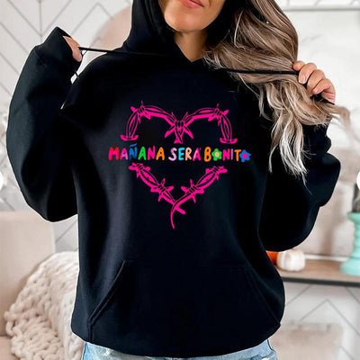 Sudadera Karol G | Negro | Mañana Será Bonito