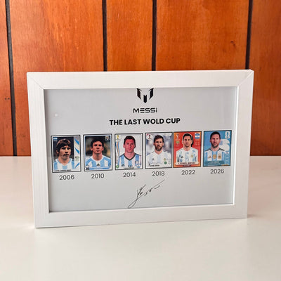 Cuadros con marco | Personalizados | Mundial 2026 | Messi | Todos sus mundiales