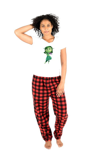 Pijama de intensamente | Rojo | cuadros |Desagrado