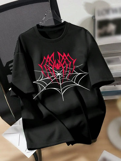 Playera | negro  | Hombre araña | spiderman | telaaraña