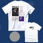 Playera | Blanco  | MILO J | collage de Albúm