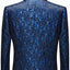 Traje Casimir importado | Tela casimir Brillante | Importada |Regional México | Azul