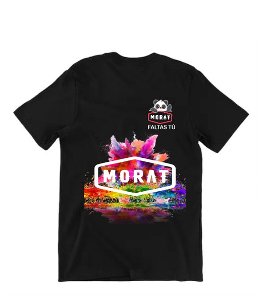 Playera Personalizada | Morat | Negro | Faltas tú | Colagge | Overzide