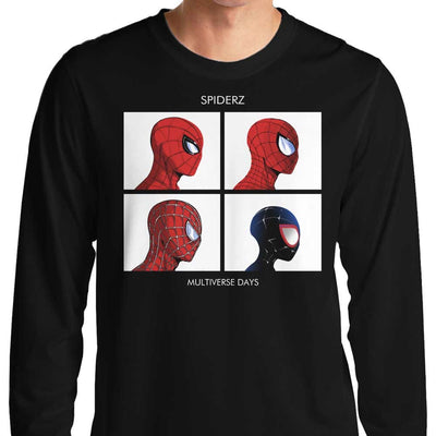 Sudadera | Cuello redondo | Negro | hombre araña| Spider man | Multiverse Days