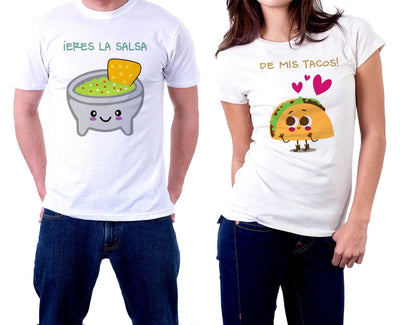 Duo de playeras personalizadas |  Día del Amor
