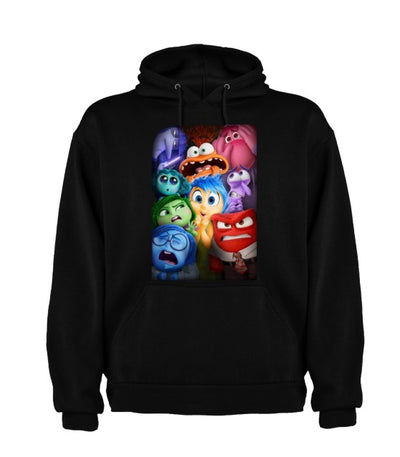 Sudadera INTENSAMENTE|  Negro| Animado