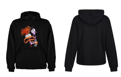 Sudadera INTENSAMENTE|  Negro| Ansiedad y Temor