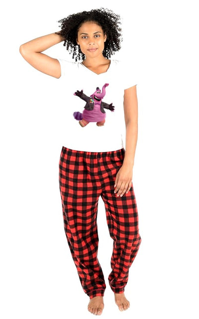 Pijama de intensamente | Rojo | cuadros |Bing Bong