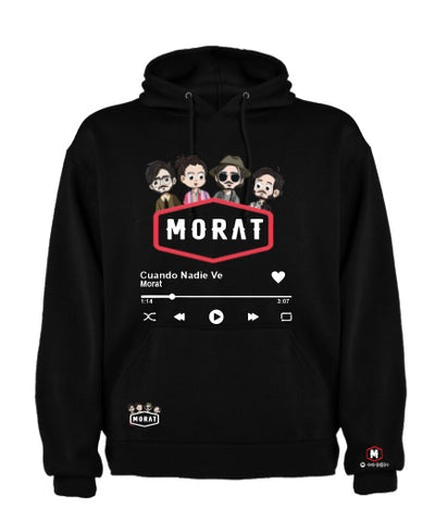 Sudadera Morat | Negro | Cuando nadie ve