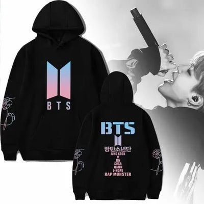 Sudadera BTS  | Negro | Play List