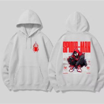 Sudadera | blanco | Hombre Araña | Spider man | spider_man Estilo Urbano