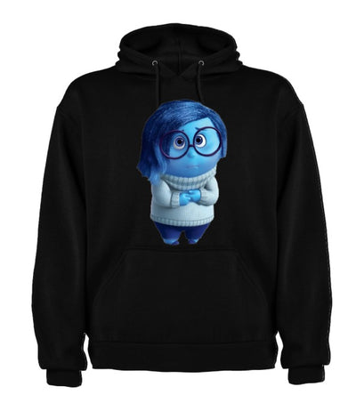 Sudadera INTENSAMENTE|  Negro| Tristeza