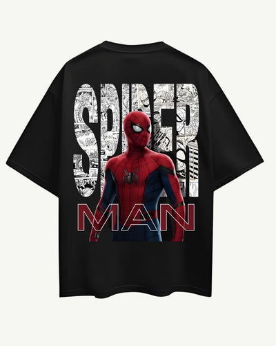 Playera | negra | Hombre araña | spider man especial edición