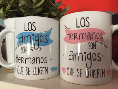 Taza Personalizada  duo |  Día de la amistad
