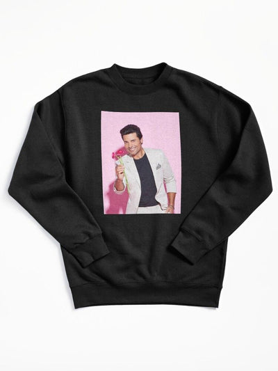 Sudadero | Cuello Redondo | blanco | Chayanne | Dibujos animados