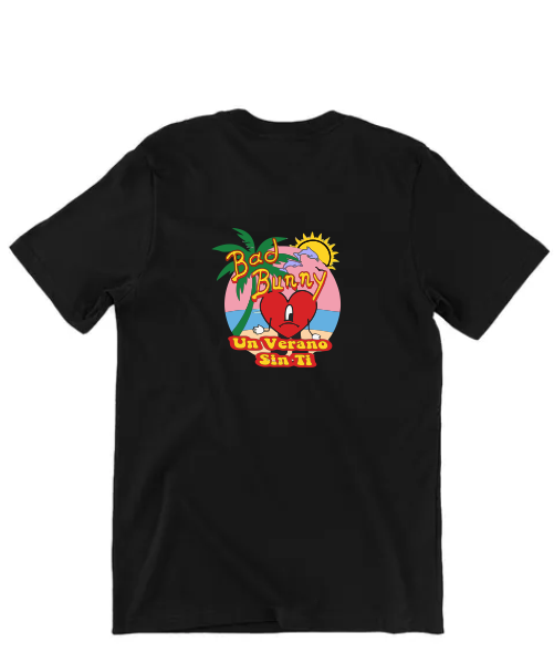 Playera negra | BAD BUNNY | Nadie sabe