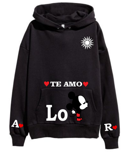 Sudadera negra | Mickey | Lo