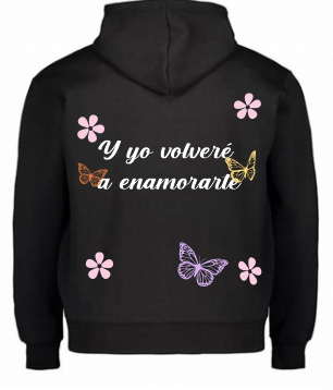 Sudadera negra | Morat | Y yo volvere a enamorarte