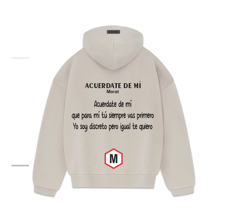 Sudadera Morat | Beige | Acuerdate de mi