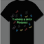 Playera Morat | Fluorescente | Negra | ¿A dónde vamos?