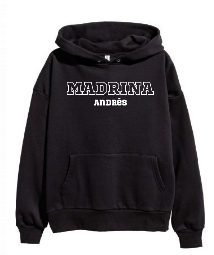 Sudadera negra | Madrina