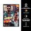 Cuadro Metálico Personalizable | Lionel Messi y Cristiano Ronaldo | THE GOATS