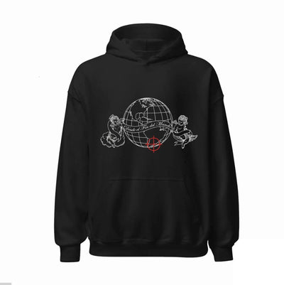Sudadera | Negra | Duki | Desde el Fin del Mundo | Angeles