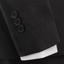 Traje negro | Tela casimir mate