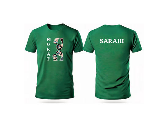 Playera Morat | Verde Botella | Clienta Sarahi