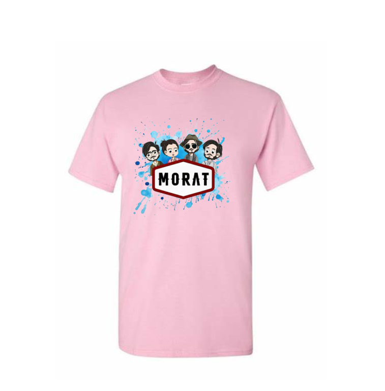 Playera Morat | Rosa  | Nunca Al Revez| Clienta Sarahi