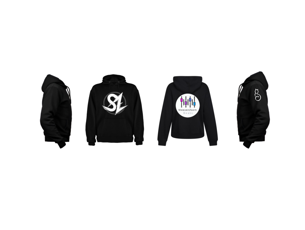 Sudadera SteevenZoom  | Negro