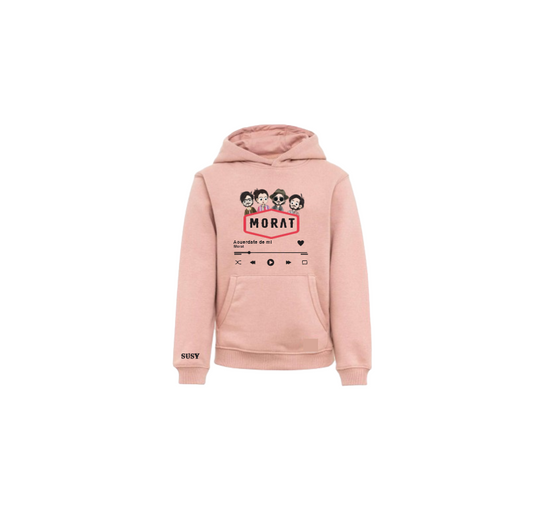 Sudadera Morat / Palo Rosa / Susy