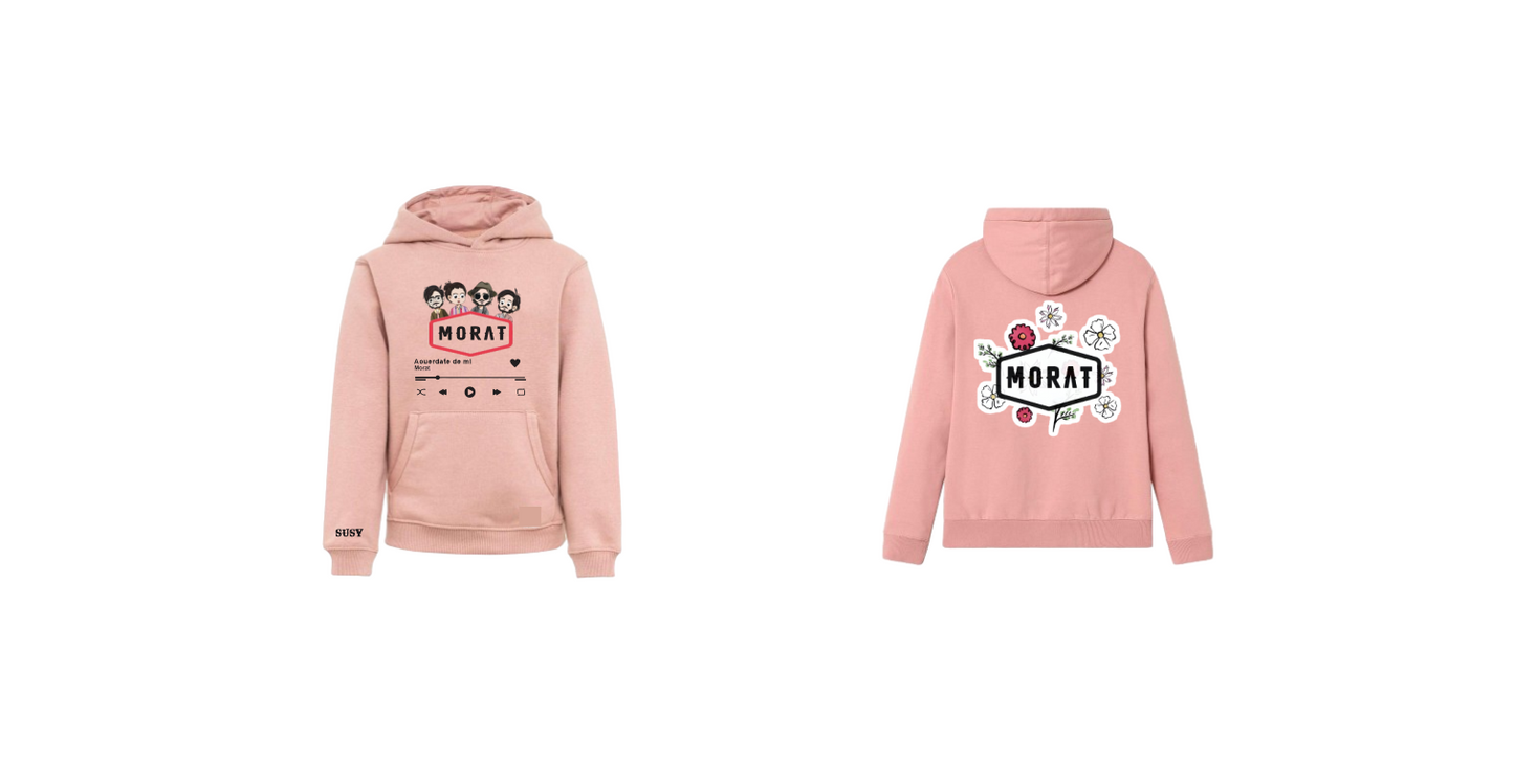 Sudadera Morat / Palo Rosa / Susy