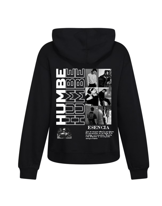 Sudadera Humbe| Negro | Que se vea que sabes loque tienes