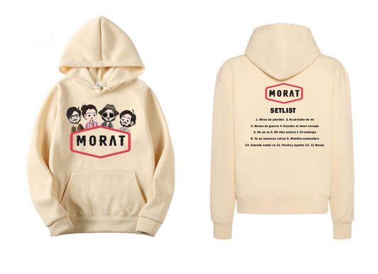 Sudadera Morat | Beige | Morat SETLIST | Balas perdidas