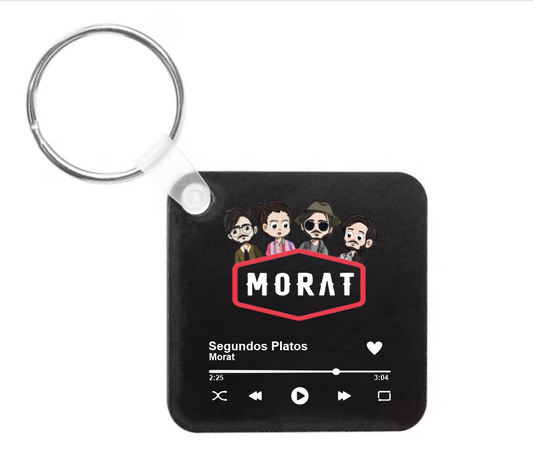 Llavero Personalizado| Morat | Segundos Platos