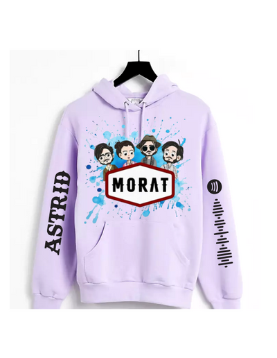 Conjunto | Sudadera Pants | Color Lila | Morat | Código de Spotify Date la vuelta
